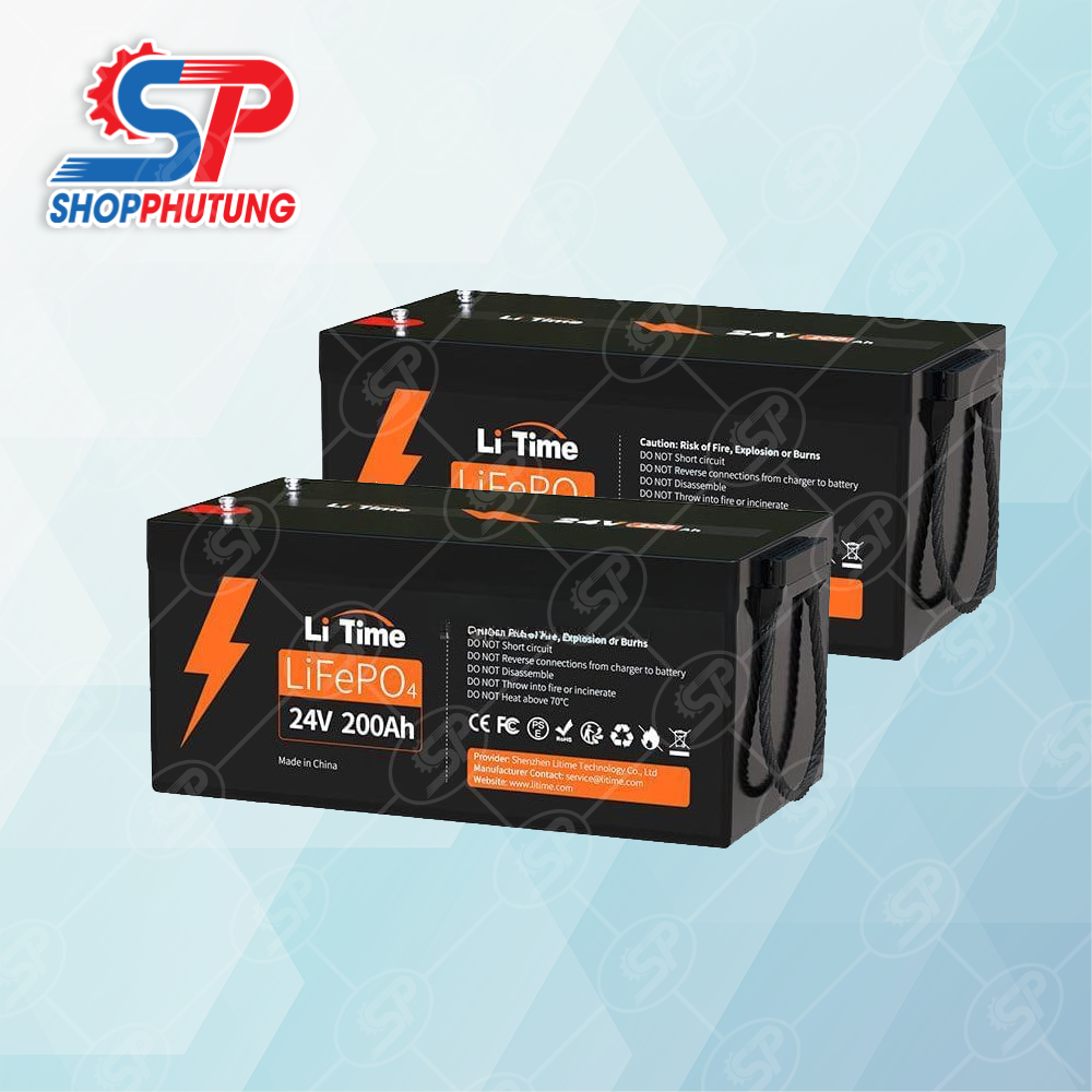 Pin Lithium 24V 200Ah 6 Pin Lithium 24V 200Ah