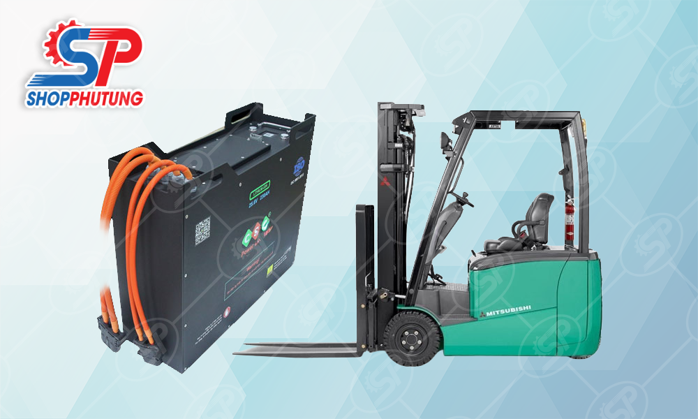 Pin Lithium 24V 200Ah 12 Pin Lithium 24V 200Ah cho xe nâng điện
