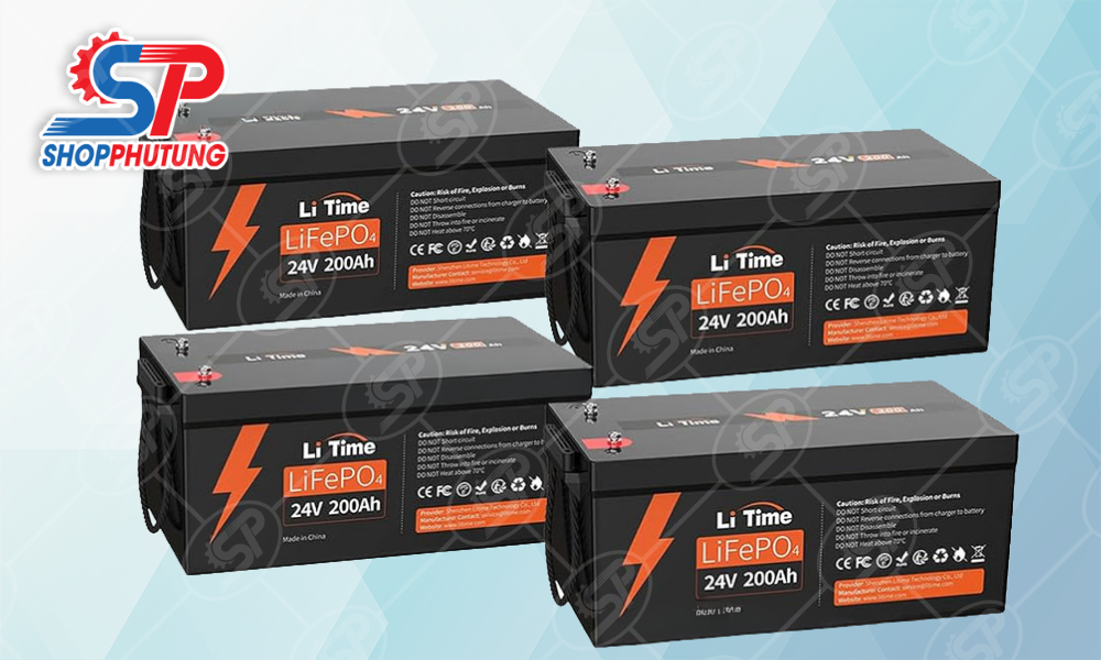Pin Lithium 24V 200Ah 13 Pin Lithium-ion 24V 200Ah