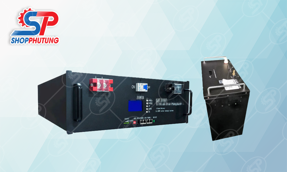 Pin lithium 48V 100Ah 15 Pin Solar lithium 48V 100Ah