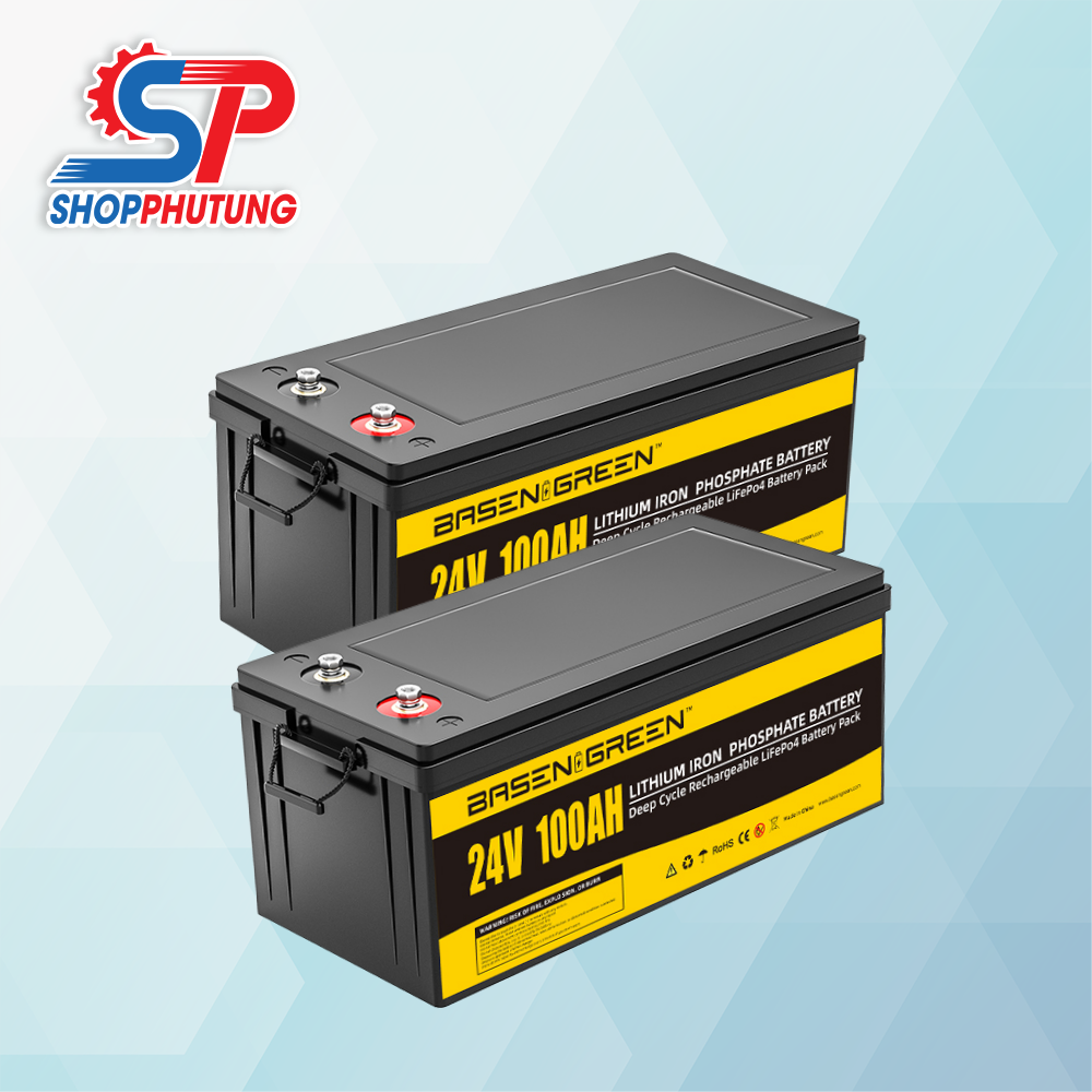 Pin lithium 24V 100Ah 3 Pin lithium 24v 100ah