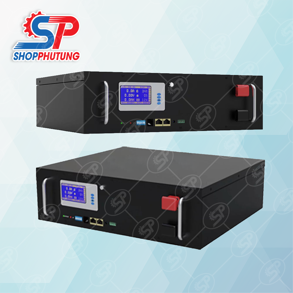 Pin lithium 48V 100Ah 3 Pin lithium 48V 100Ah