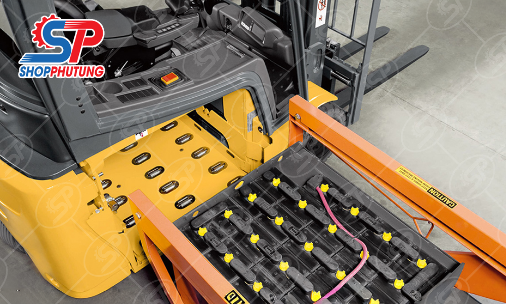 Pin lithium cho xe nâng điện 23 Thay pin lithium cho xe nâng điện