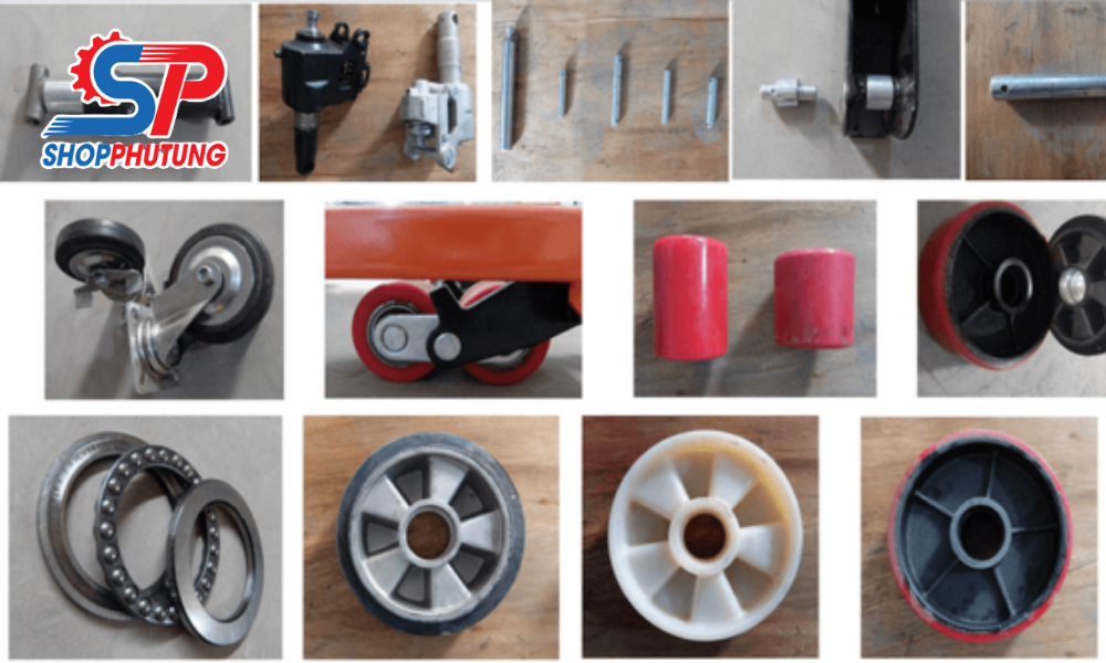 Phụ kiện xe nâng tay 11 Phụ kiện xe nâng tay chính hãng cho nhiều thương hiệu xe nâng