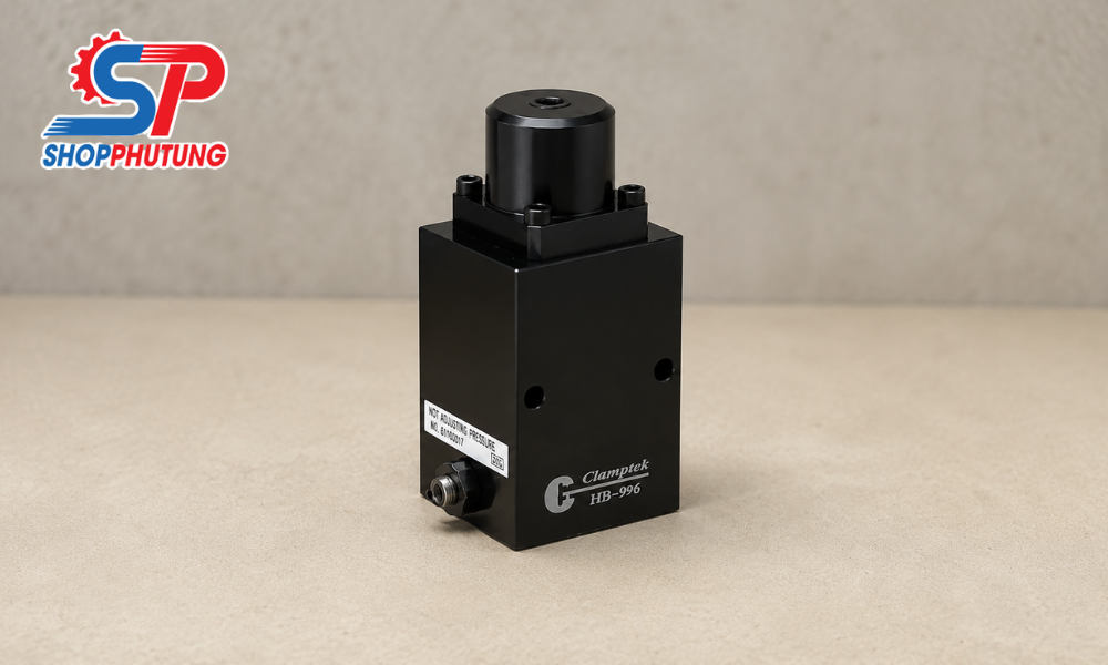 Van bù áp 12 Van bù áp thủy lực chính hãng giúp ổn định lưu lượng và áp suất dầu